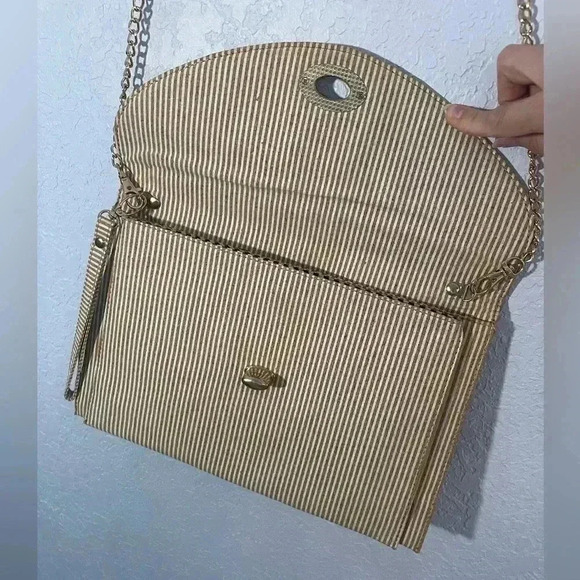 Street Level Cork Exterior NWOT Crossbody / Clutch Bag - Picture 3 of 7